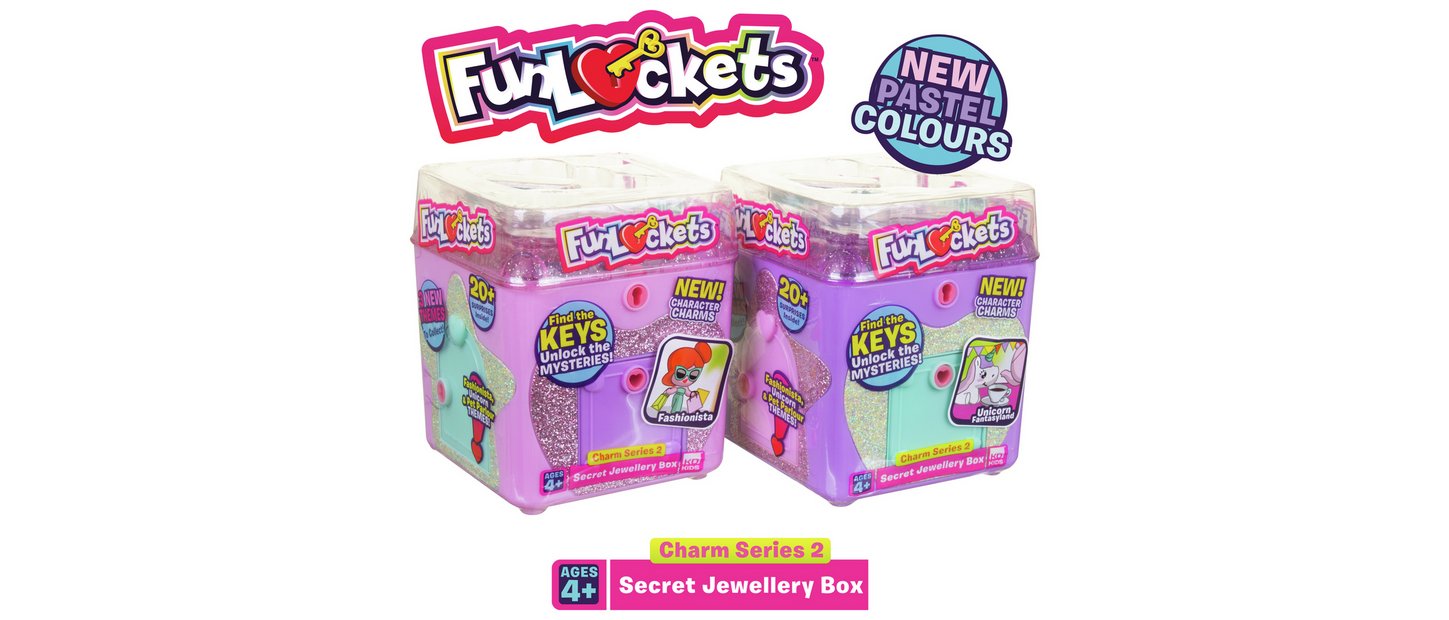 Funlockets S19210 Limited Edition Secret Castle Jewellery Box 